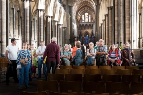 Touring Salisbury Cathedral
